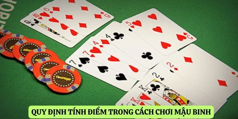 Quy định tính điểm trong cách chơi mậu binh